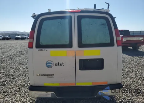 2014 Chevrolet Express G2500 from USA, damaged, VIN 1GCWGFCA7E1158737